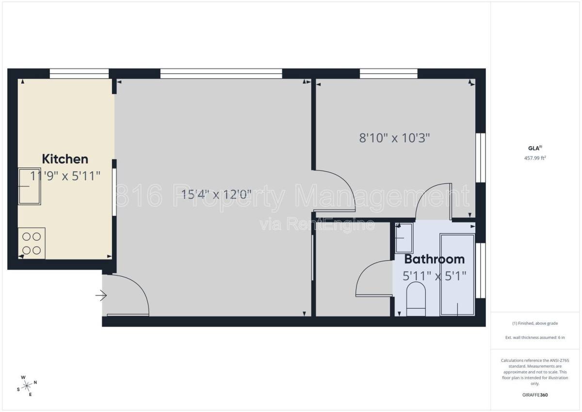 Apartment for rent at 3723 Wyoming St #4, Kansas City, MO 64111