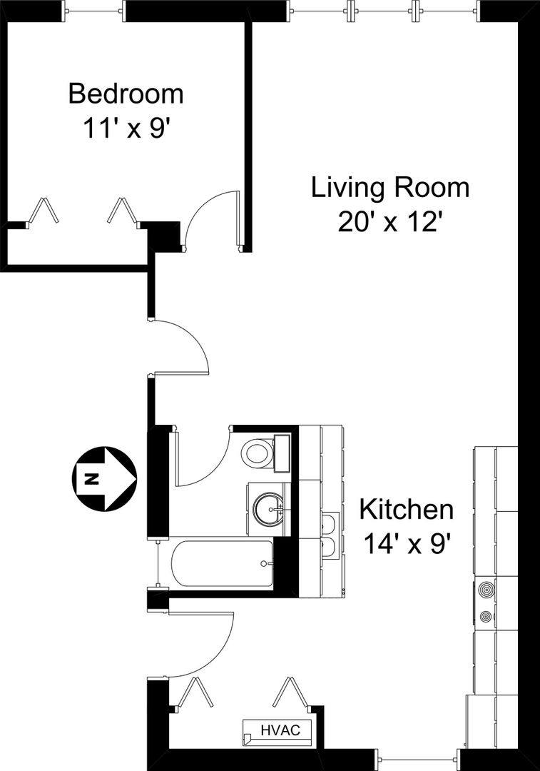 Apartment for rent at 702 W Barry Ave, Chicago, IL 60657
