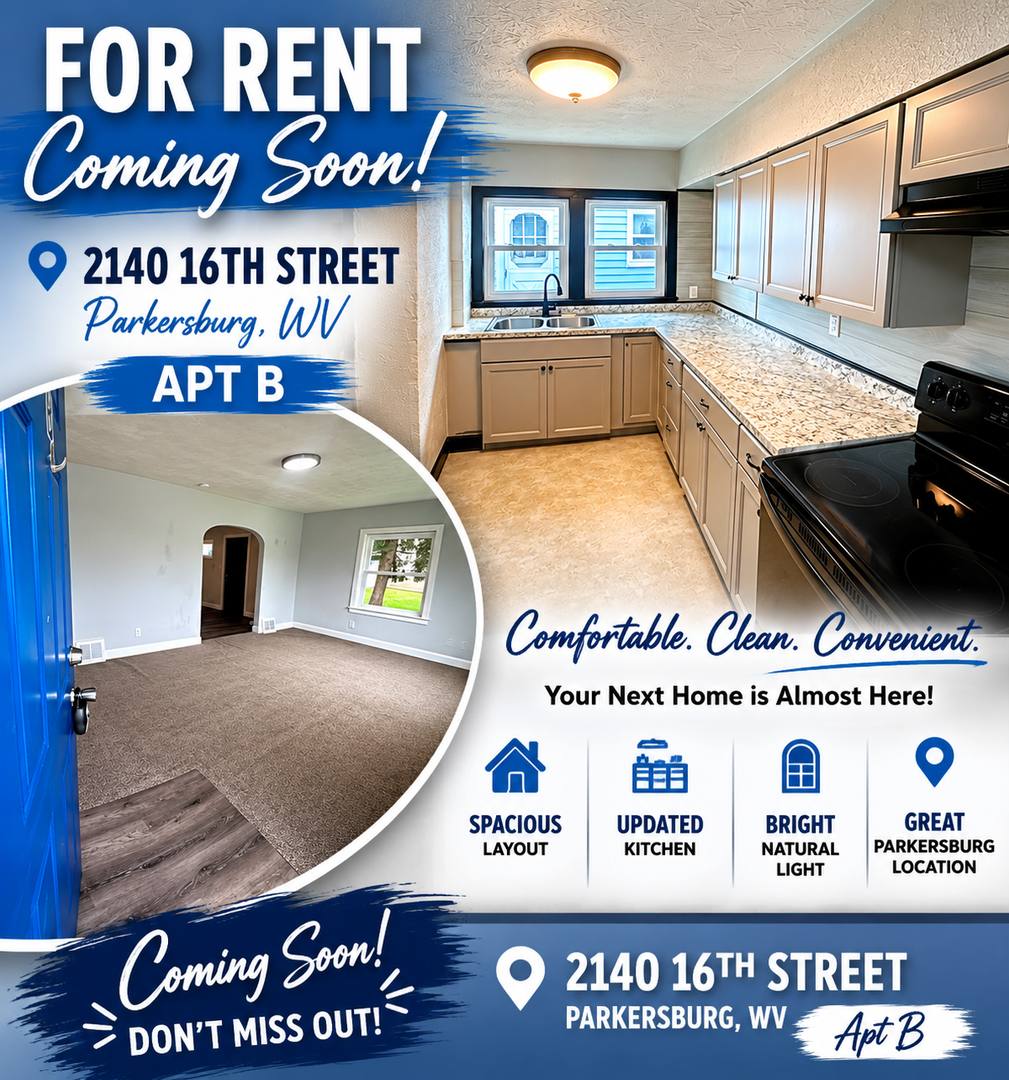 Apartment for rent at 2140 16th St, Parkersburg, WV 26101