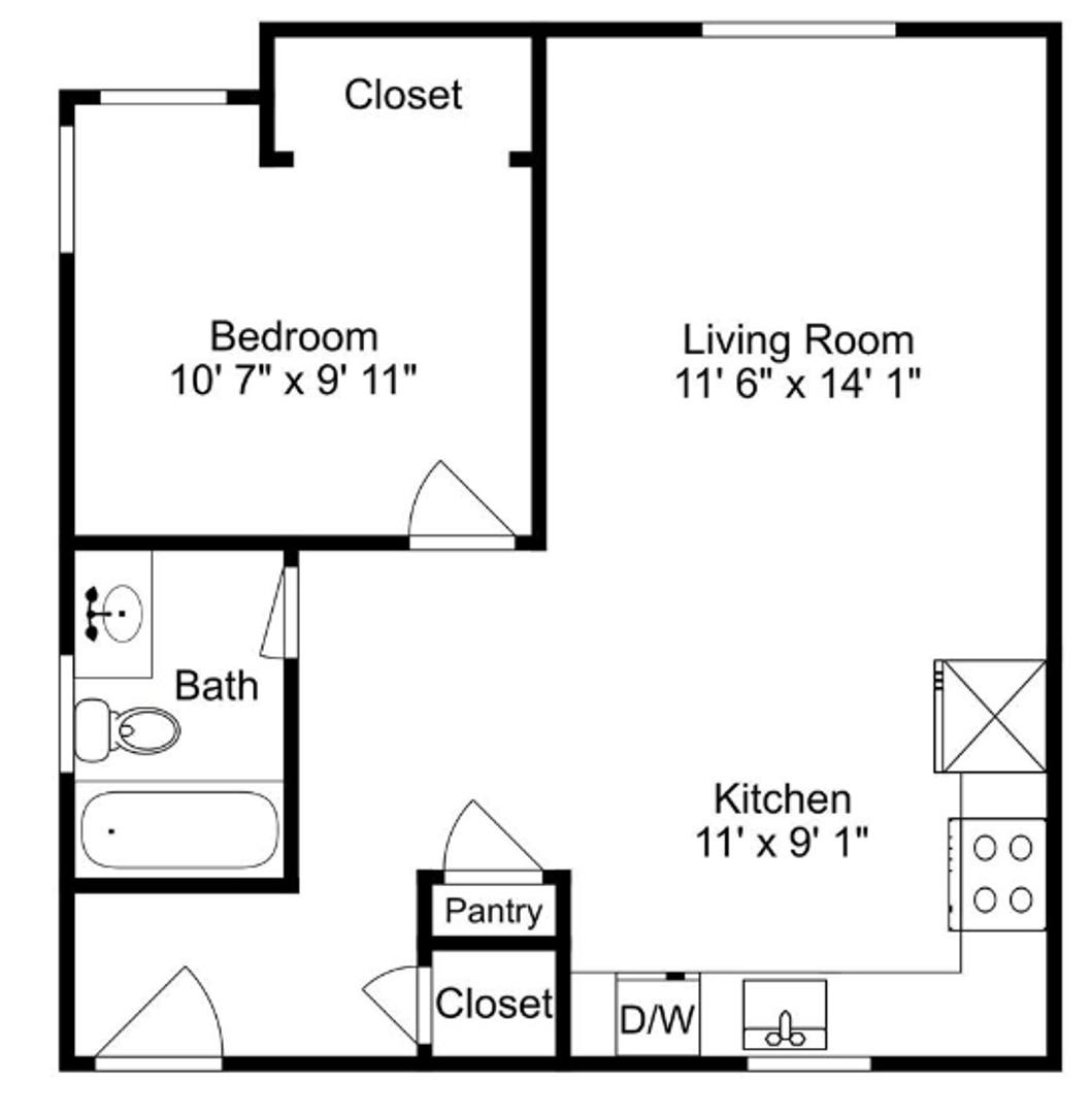 Apartment for rent at 519 Napa St, Vallejo, CA 94590