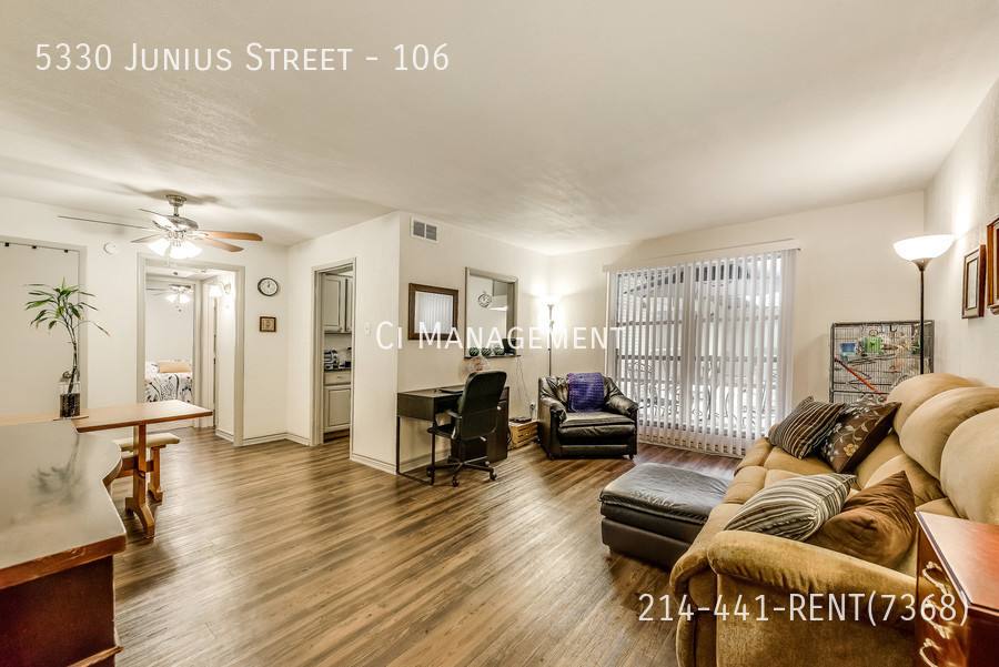 Apartment for rent at 5330 Junius St #106, Dallas, TX 75214