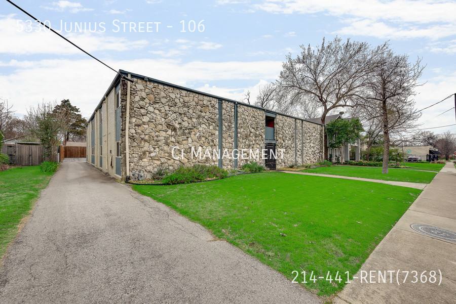Apartment for rent at 5330 Junius St #106, Dallas, TX 75214