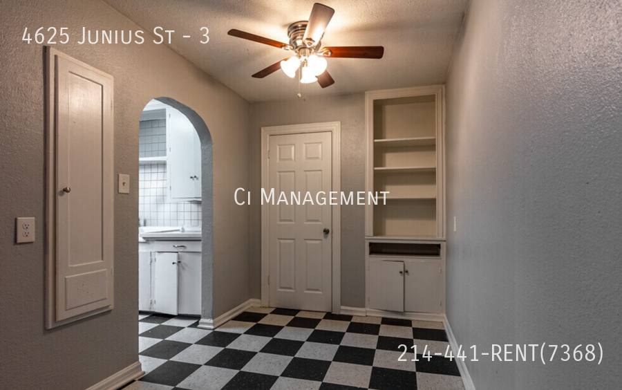 Apartment for rent at 4625 Junius St #3, Dallas, TX 75246