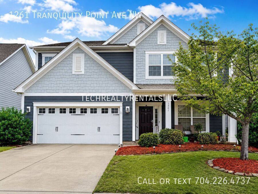 House for rent at 1261 Tranquility Point Ave NW, Concord, NC 28027