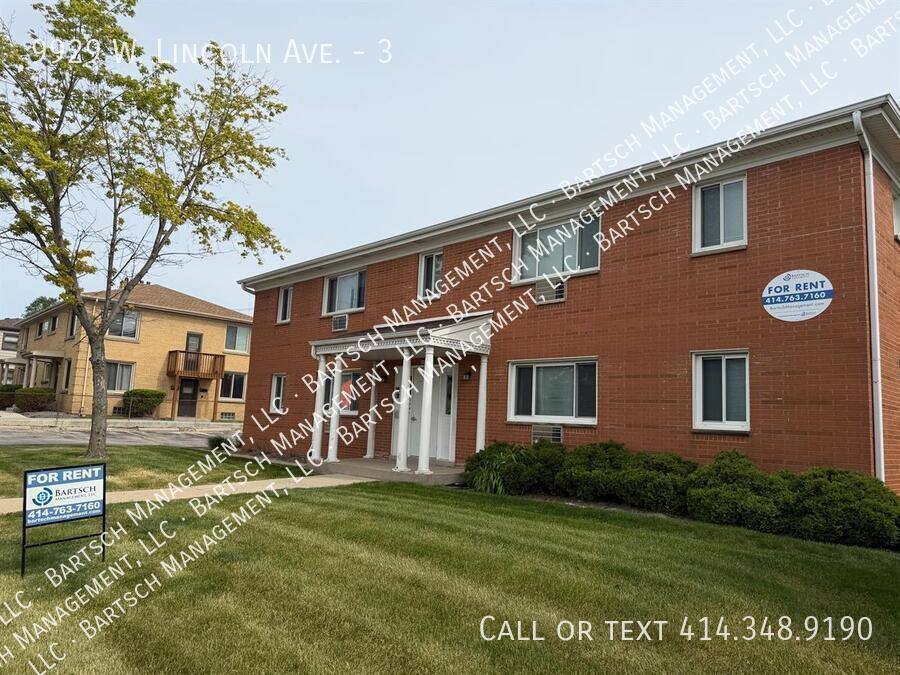Apartment for rent at 9929 W Lincoln Ave #3, Milwaukee, WI 53227