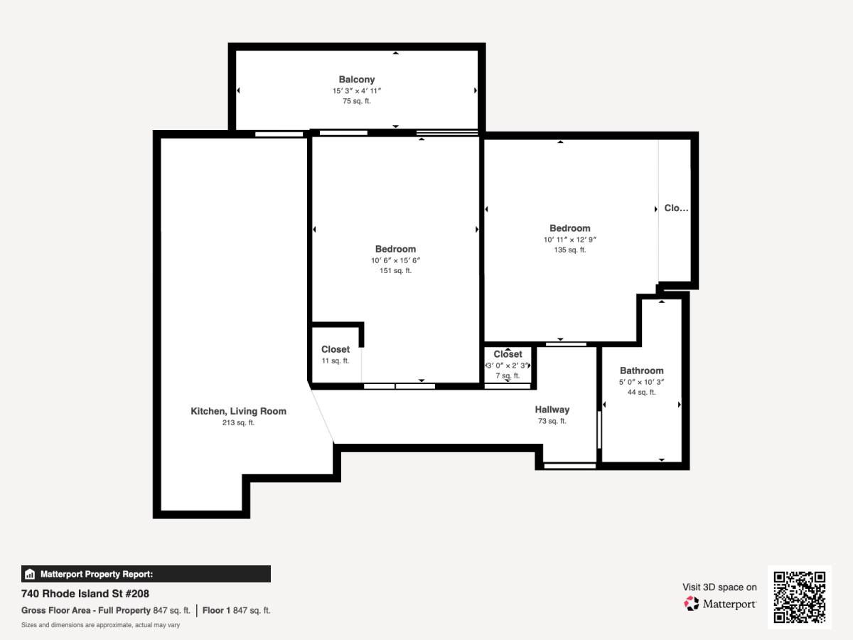 Apartment for rent at 740 Rhode Island St #208, San Francisco, CA 94107