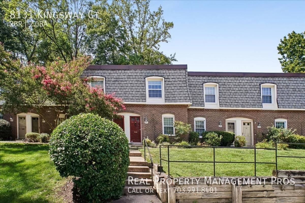 Townhouse for rent at 8131 Kingsway Court, Springfield, VA 22152