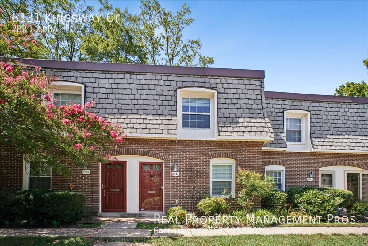 Townhouse for rent at 8131 Kingsway Court, Springfield, VA 22152