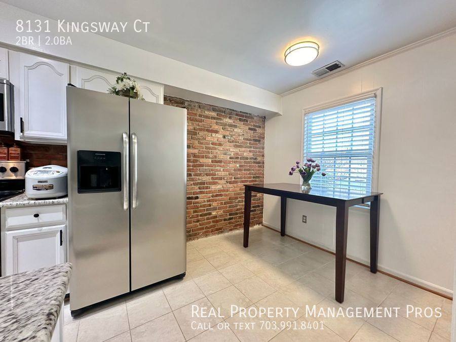 Townhouse for rent at 8131 Kingsway Court, Springfield, VA 22152