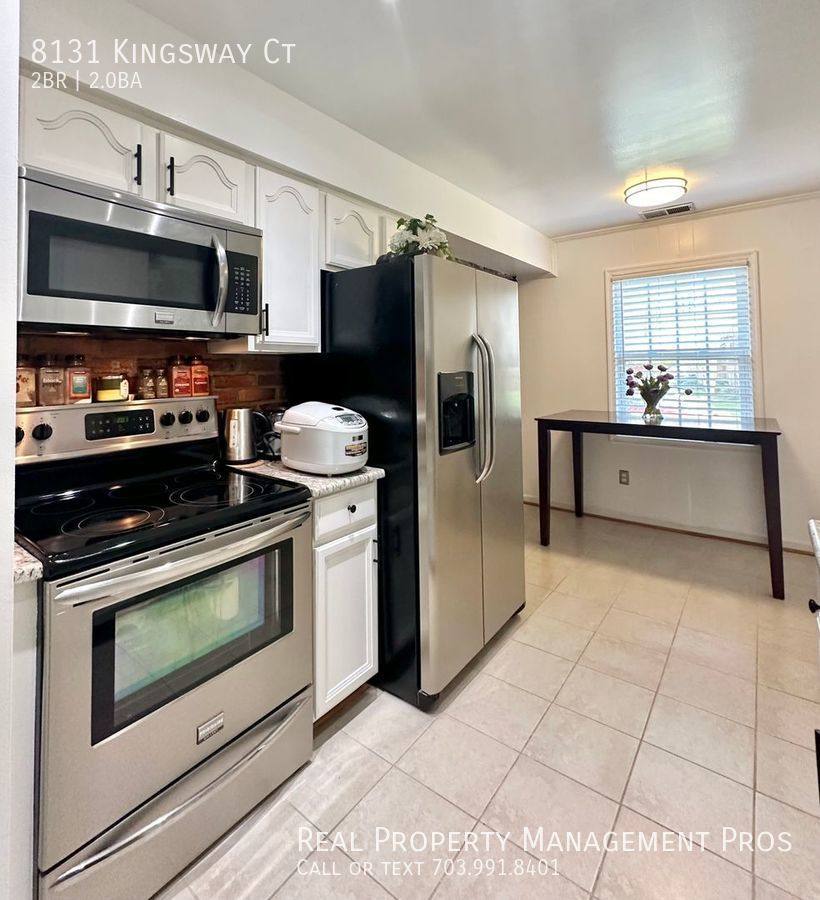 Townhouse for rent at 8131 Kingsway Court, Springfield, VA 22152