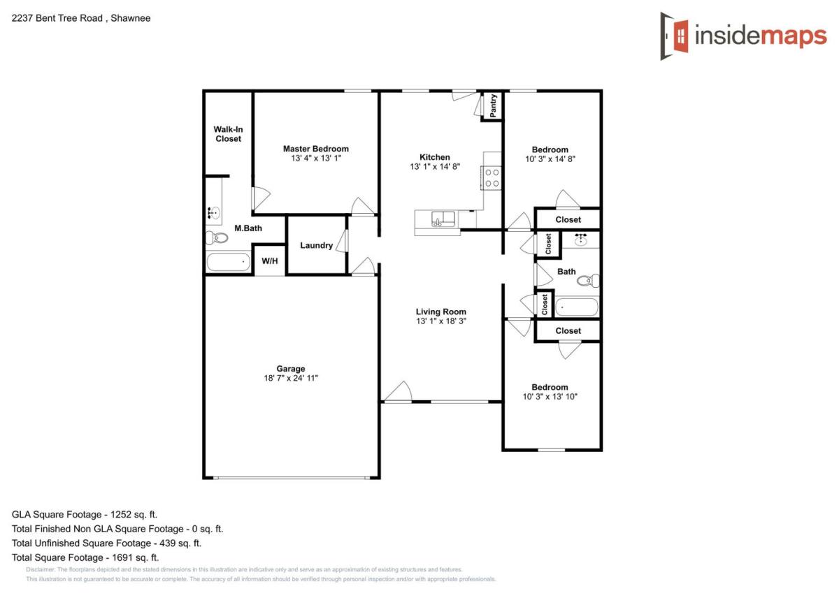 House for rent at 2237 Bent Tree Rd, Shawnee, OK 74804