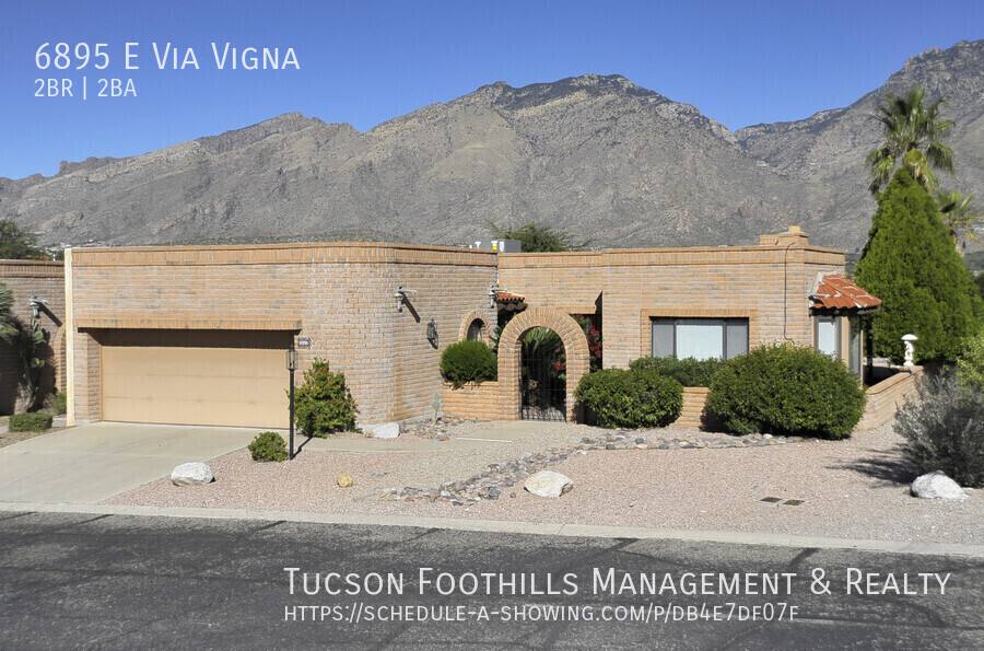 Townhouse for rent at 6895 E Via Vigna, Tucson, AZ 85750