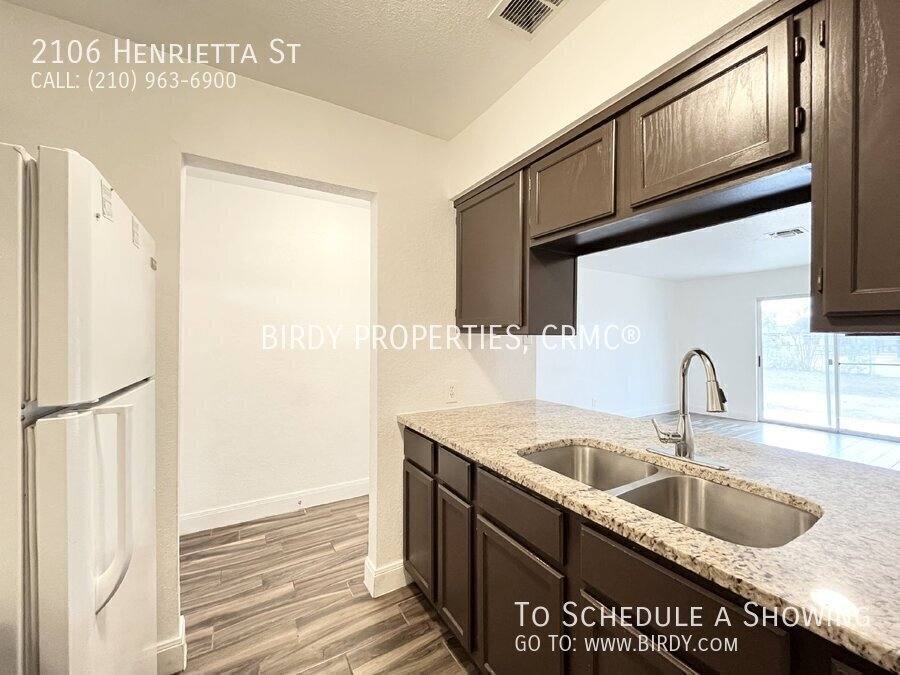House for rent at 2106 Henrietta St, San Antonio, TX 78224