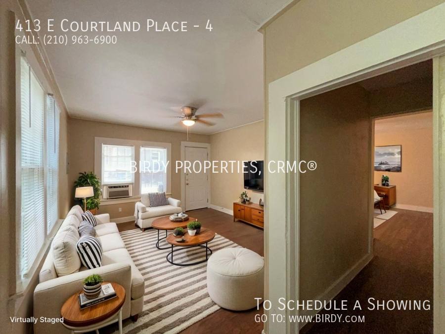 Apartment for rent at 413 E Courtland Place #4, San Antonio, TX 78212