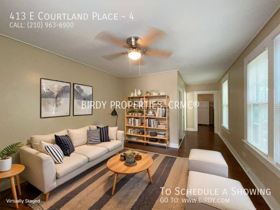 Apartment for rent at 413 E Courtland Place #4, San Antonio, TX 78212
