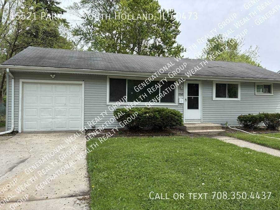 House for rent at 15521 Park Lane, South Holland, IL 60473