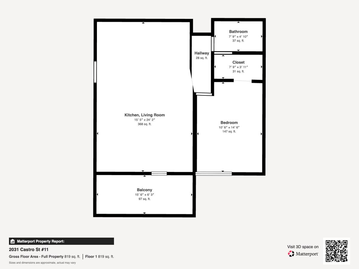 Apartment for rent at 2033 Castro St #11, San Francisco, CA 94131