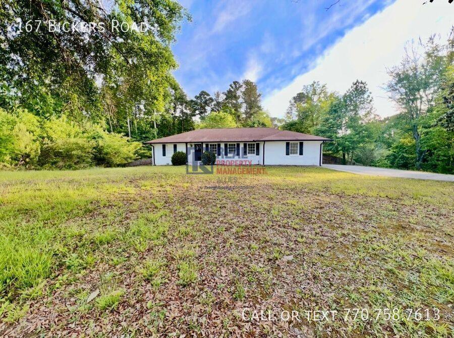 House for rent at 167 Bickers Rd, Dallas, GA 30132