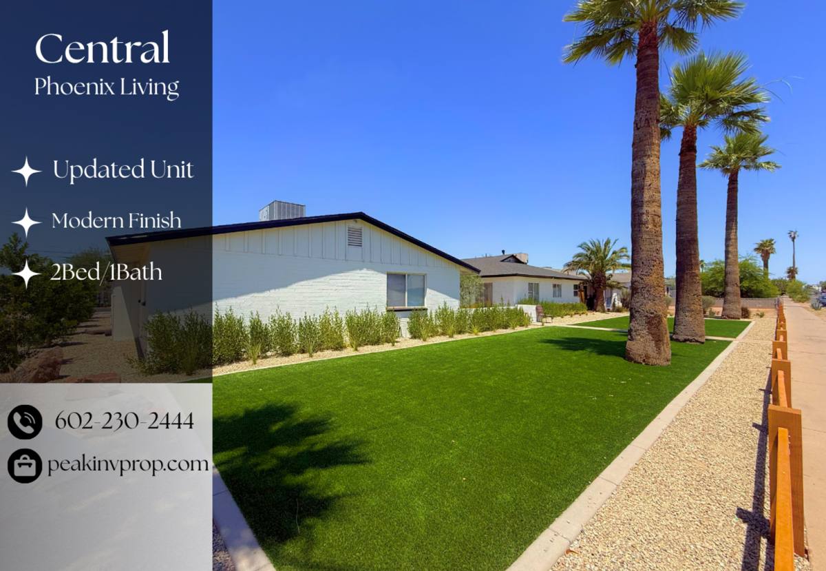 Apartment for rent at 1402, 1406 E Roosevelt St, Phoenix, AZ 85006