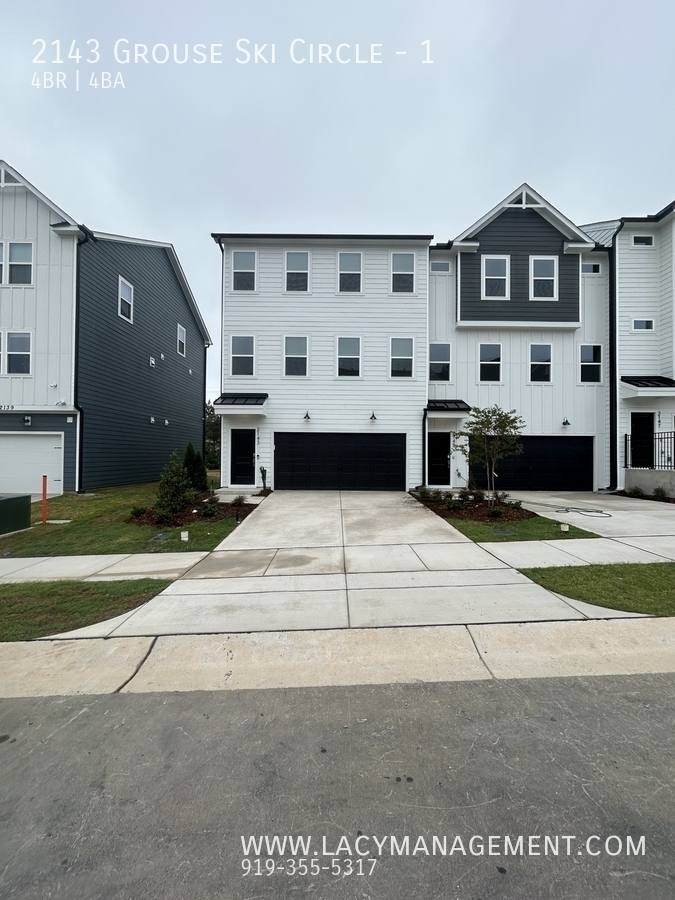 Townhouse for rent at 2143 Grouse Ski Circle #1, Apex, NC 27523