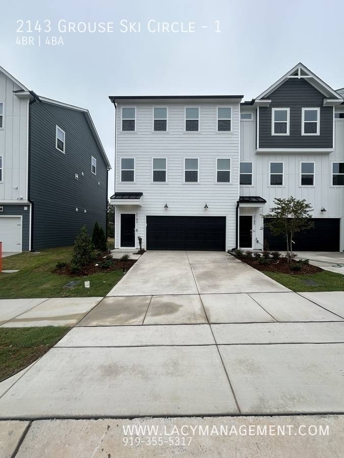Townhouse for rent at 2143 Grouse Ski Circle #1, Apex, NC 27523