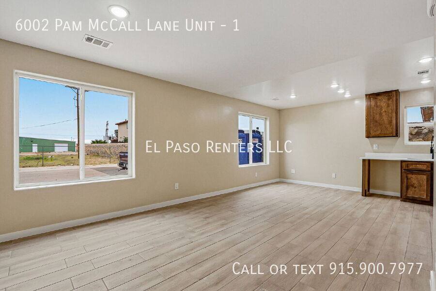 Apartment for rent at 6002 Pam McCall Lane #1, El Paso, TX 79924