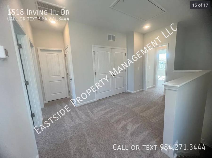 Townhouse for rent at 1518 Irving Hill Dr, Knightdale, NC 27545