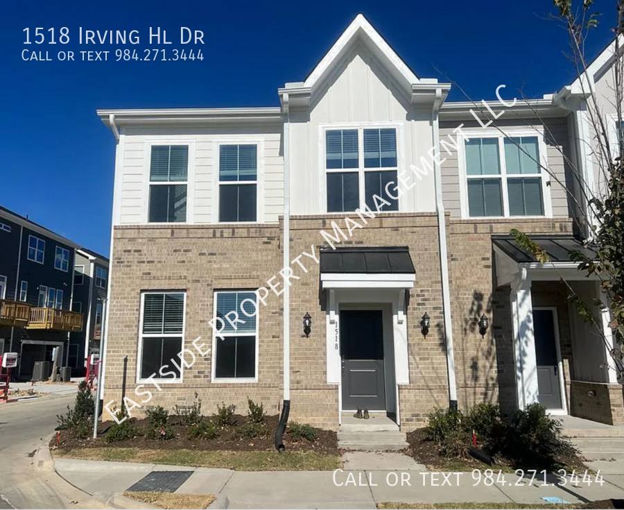 Townhouse for rent at 1518 Irving Hill Dr, Knightdale, NC 27545