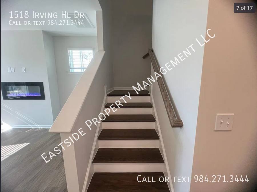 Townhouse for rent at 1518 Irving Hill Dr, Knightdale, NC 27545