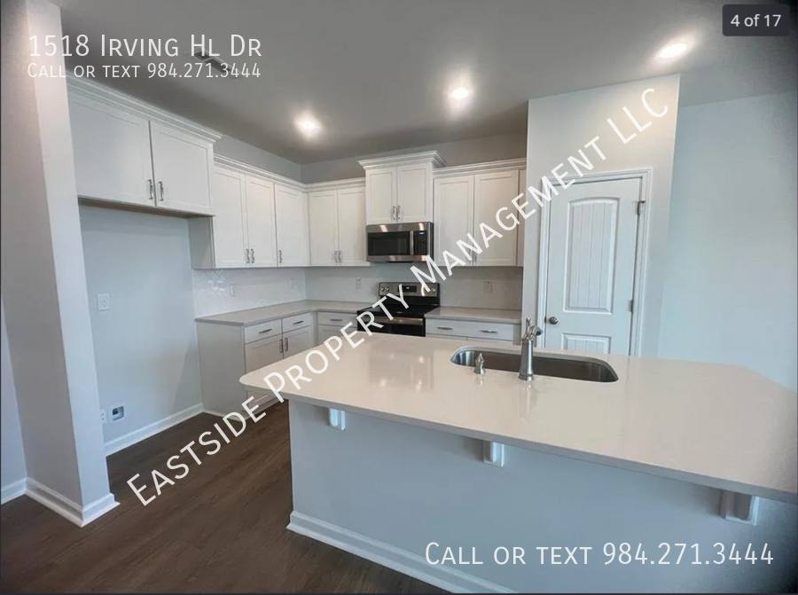 Townhouse for rent at 1518 Irving Hill Dr, Knightdale, NC 27545