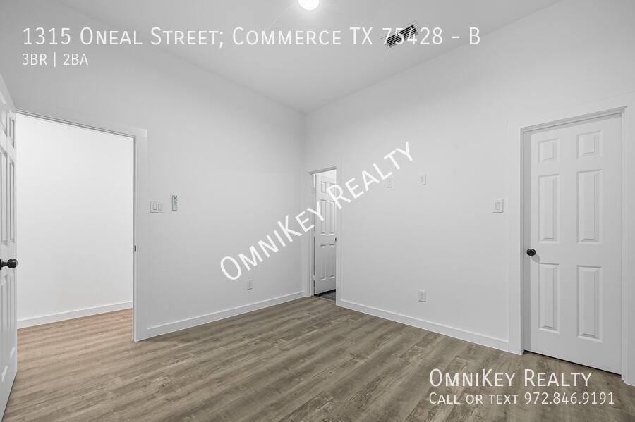 Apartment for rent at 1315 Oneal Street; #B, Commerce, TX 75428