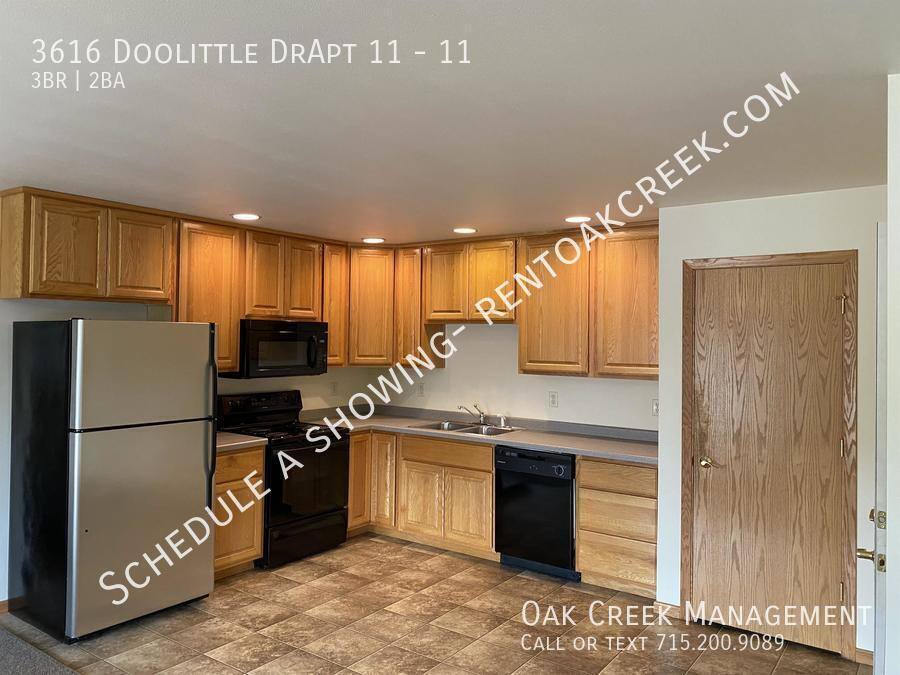 Apartment for rent at 3616 Doolittle Drapt 11 #11, Stevens Point, WI 54481