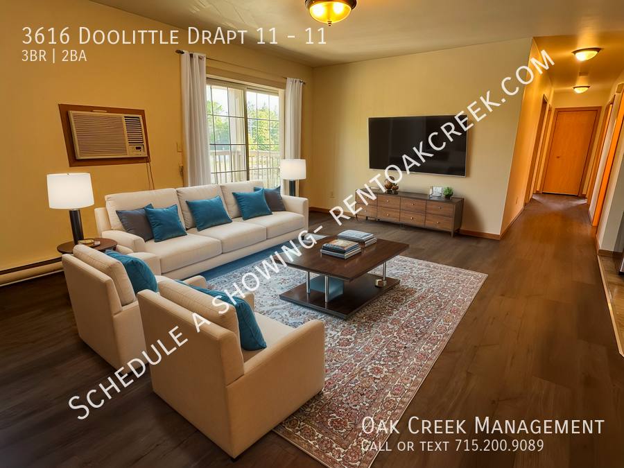 Apartment for rent at 3616 Doolittle Drapt 11 #11, Stevens Point, WI 54481