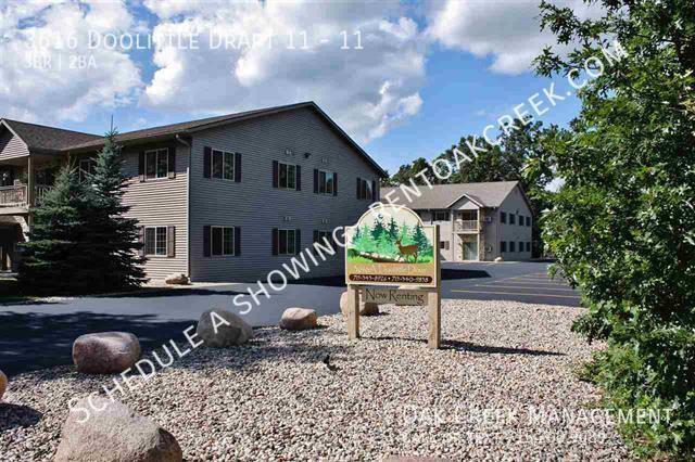 Apartment for rent at 3616 Doolittle Drapt 11 #11, Stevens Point, WI 54481