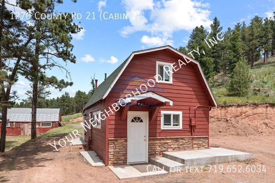 House for rent at 1270 County Rd #21 Cabin 2, Woodland Park, CO 80863