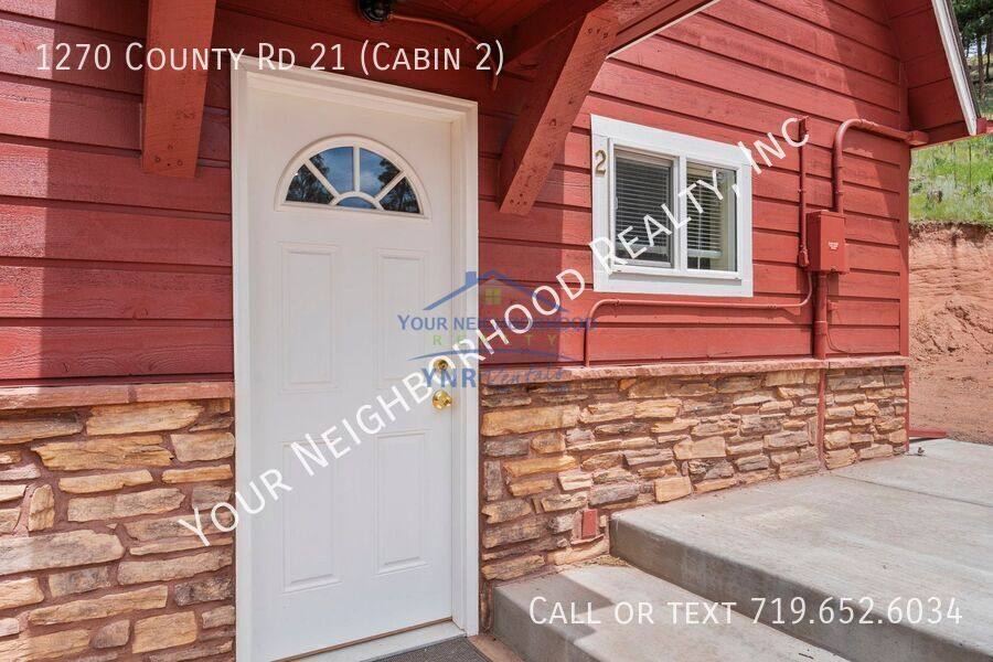 House for rent at 1270 County Rd #21 Cabin 2, Woodland Park, CO 80863