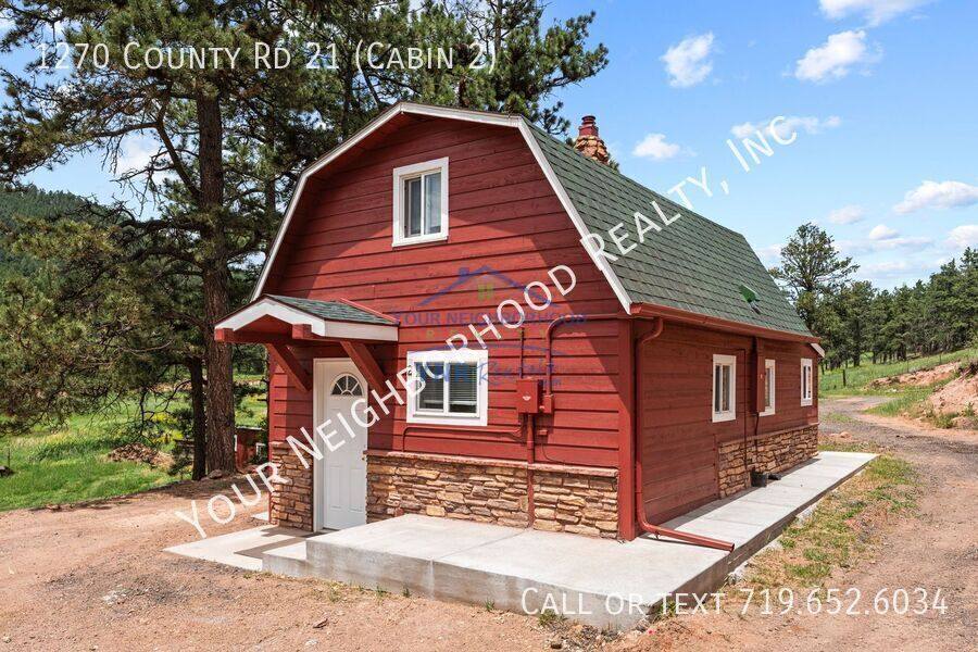 House for rent at 1270 County Rd #21 Cabin 2, Woodland Park, CO 80863