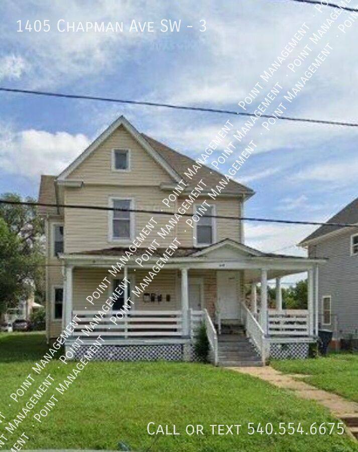 Apartment for rent at 1405 Chapman Ave SW #3, Roanoke, VA 24016
