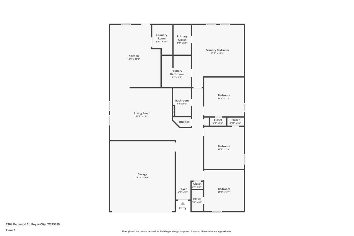 House for rent at 2704 Redwood St, Royse City, TX 75189