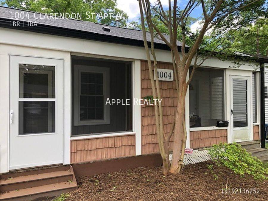 House for rent at 1004 Clarendon St #A, Durham, NC 27705