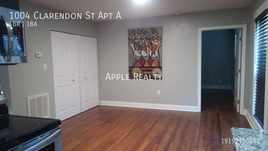 House for rent at 1004 Clarendon St #A, Durham, NC 27705