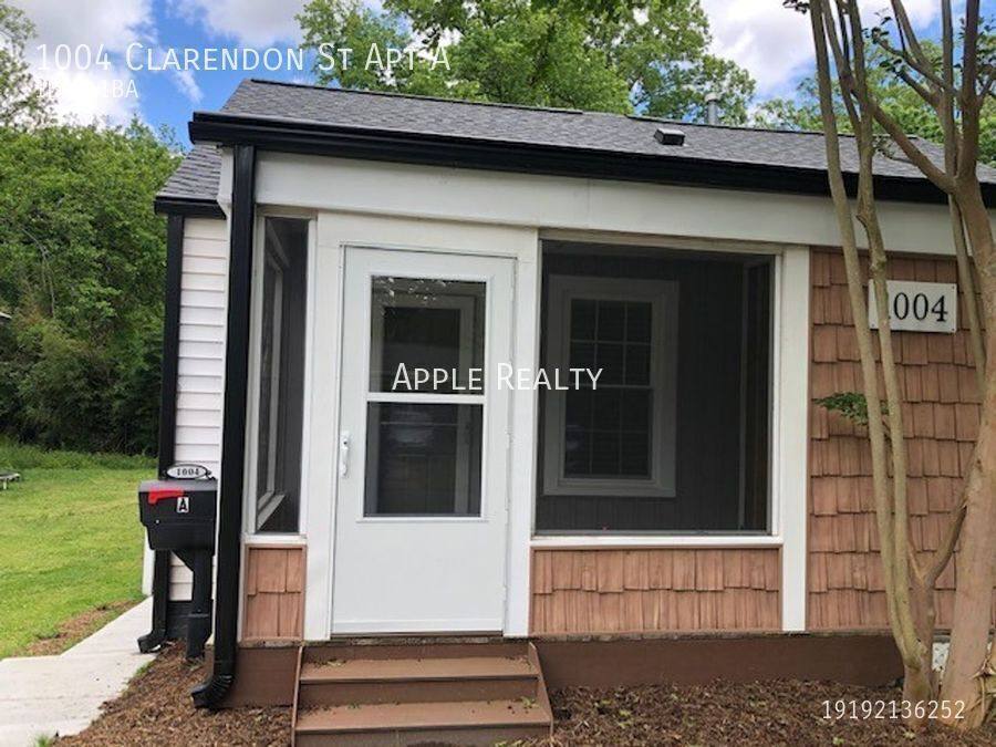 House for rent at 1004 Clarendon St #A, Durham, NC 27705