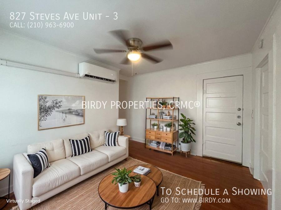 Apartment for rent at 827 Steves Ave #3, San Antonio, TX 78210