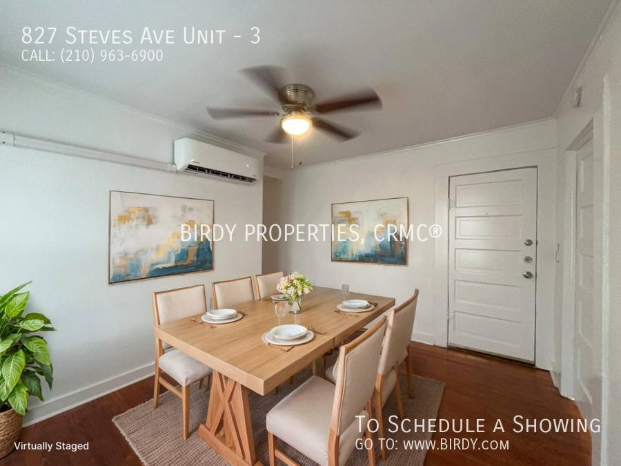 Apartment for rent at 827 Steves Ave #3, San Antonio, TX 78210