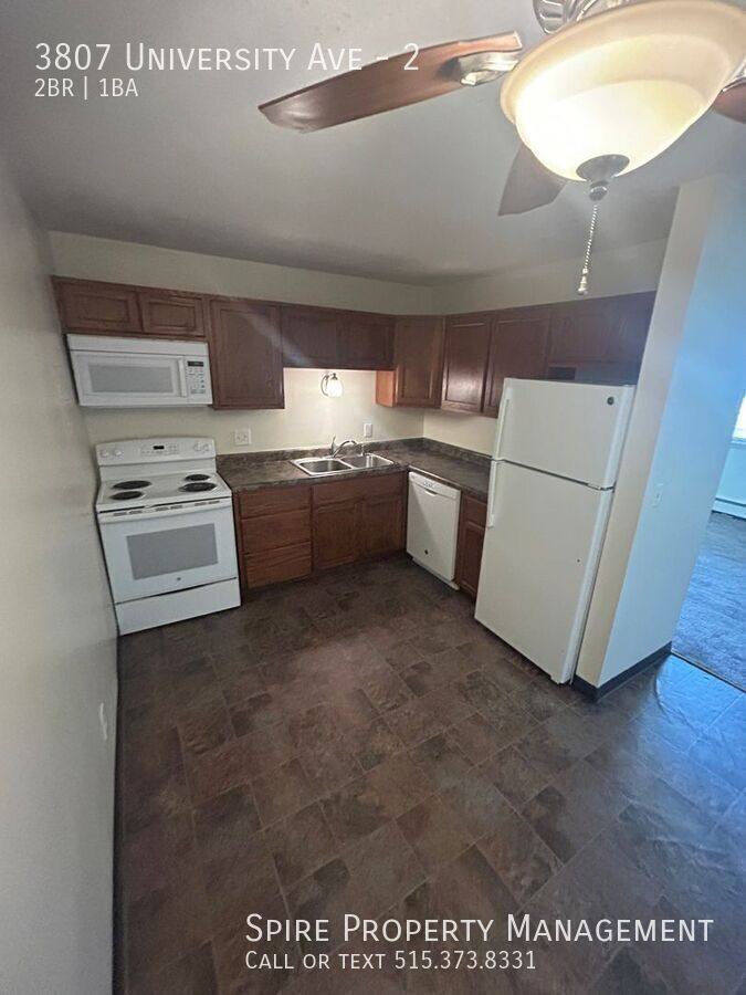 Apartment for rent at 3807 University Ave #2, Des Moines, IA 50311