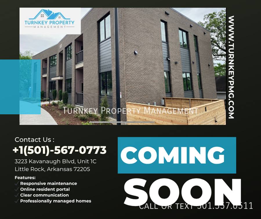 Apartment for rent at 3223 Kavanaugh Blvd #1C, Little Rock, AR 72205