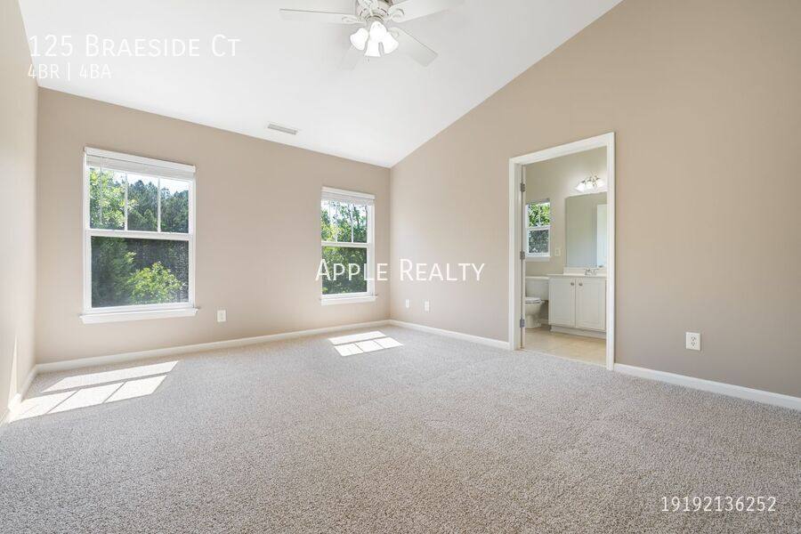 Townhouse for rent at 125 Braeside Court, Cary, NC 27519
