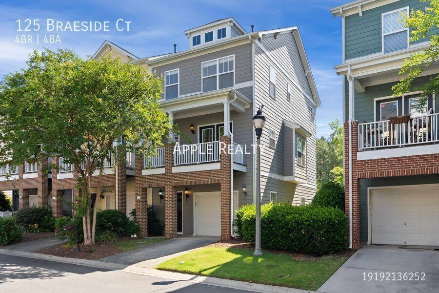 Townhouse for rent at 125 Braeside Court, Cary, NC 27519
