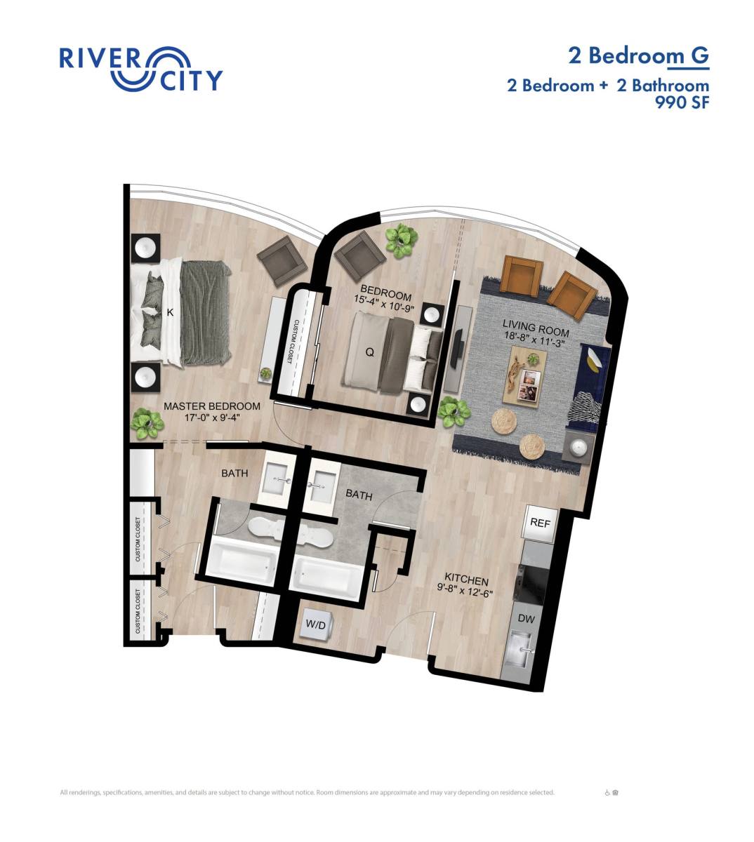 Apartment for rent at 800 S Wells St, Chicago, IL 60607