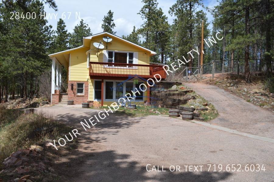 House for rent at 28400 Highway 67 N, Woodland Park, CO 80863